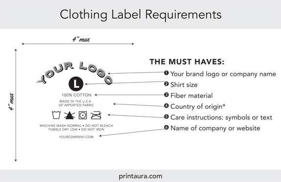 How to Make Iron on Fabric Labels for clothing or Customized T-Shirts